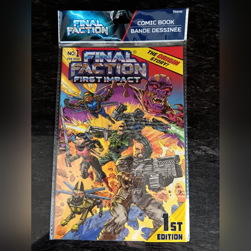 Final Faction First Impact 1st Edition Comic Book